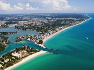 Nokomis and Venice Jetty is the opening from the Gulf of Mexico to the intracoastal waterway that extends from Venice on the South to Sarasota Bay on the North