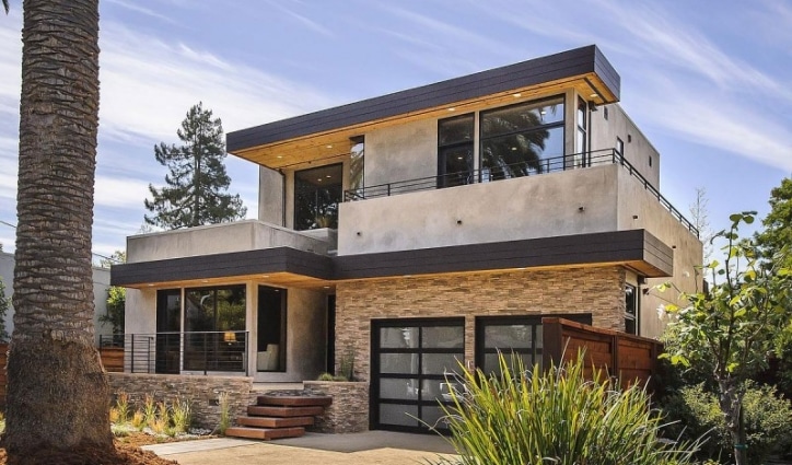 contemporary-two-storey-house-stone-wall-and-concrete-wll-color-decoration